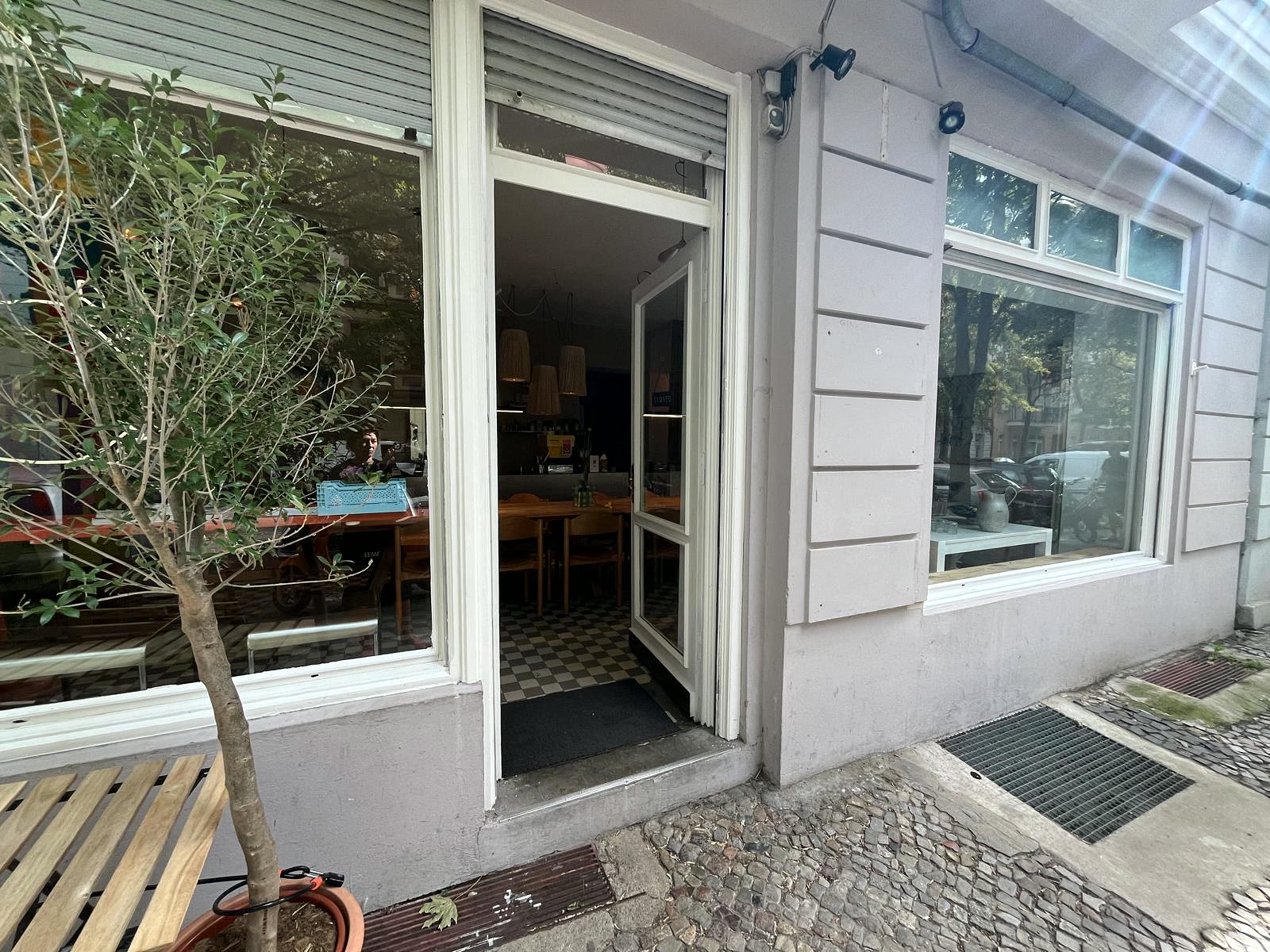 Eingang zum Musikunterricht in der Winsstraße 9